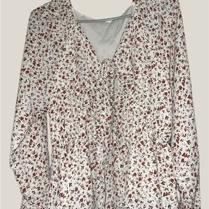 Floral Print Blouse